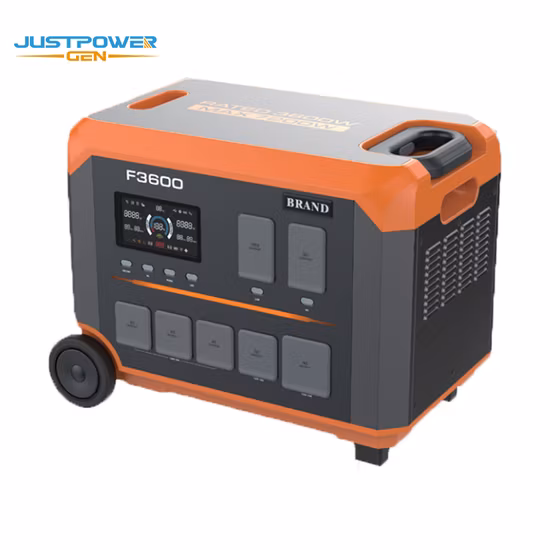 Whaylan Tragbarer Solargenerator, 300 W, Netzteil, AC-DC-Steckdose, Powerbank-Station mit Überlastschutz für Wohnmobil-Camping im Freien